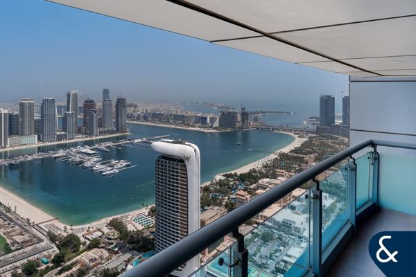 High Floor | 3 Bedroom | Full Palm View